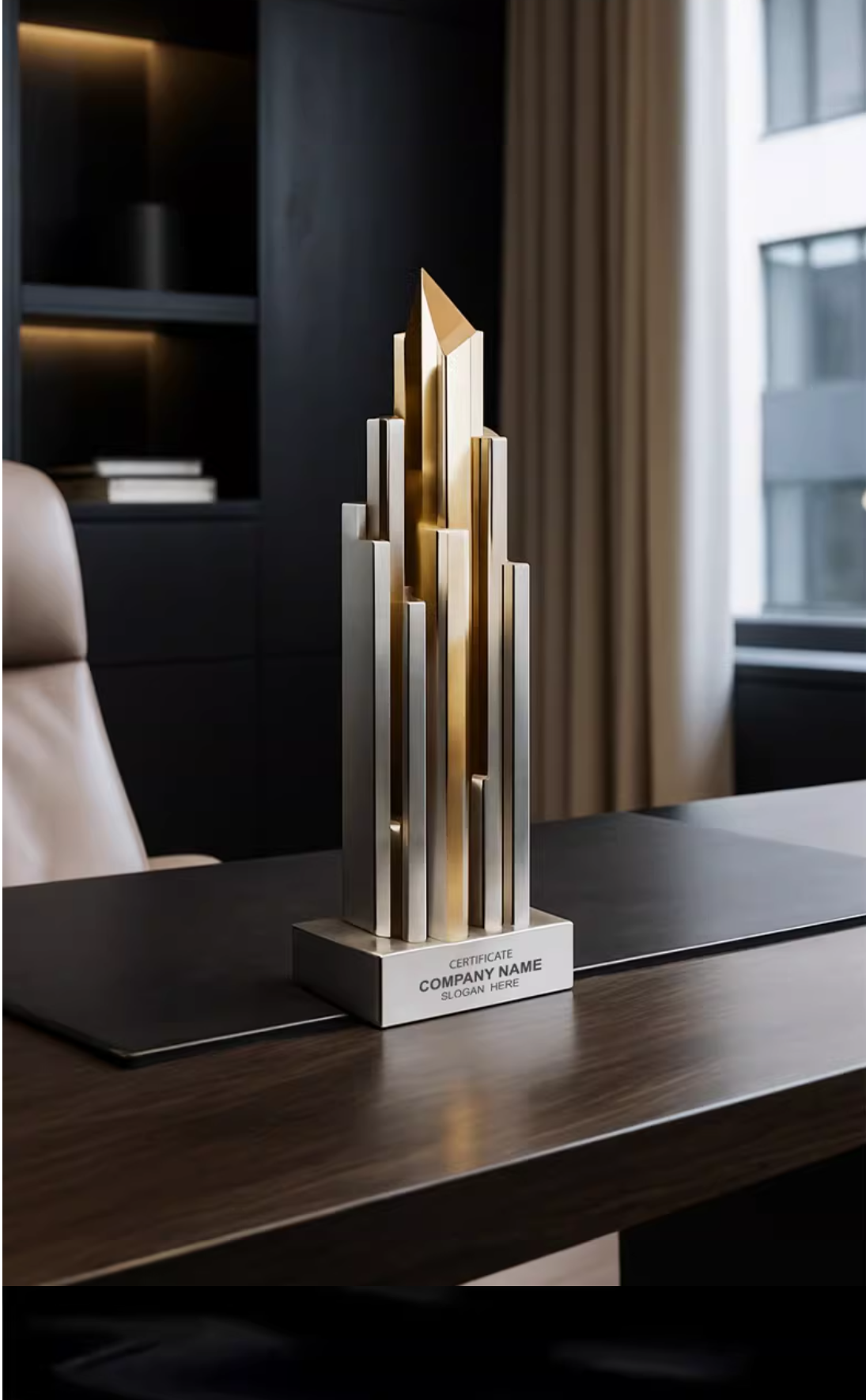 Custom high-end metal trophies