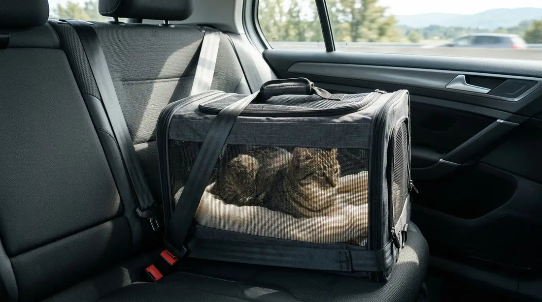 Travel Carrier for Nervous Cats