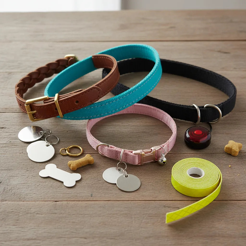 Pet collars for cats and dogs