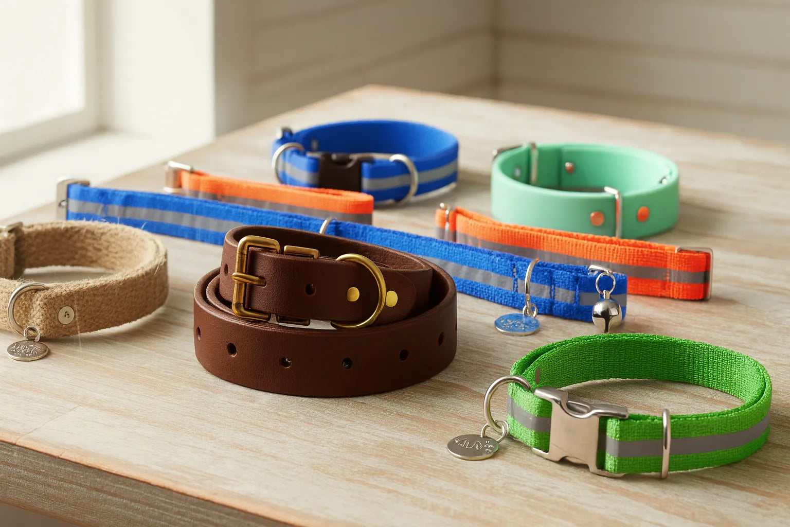 Pet Collars Guide: Materials, Sizes & Features – Lusa Life
