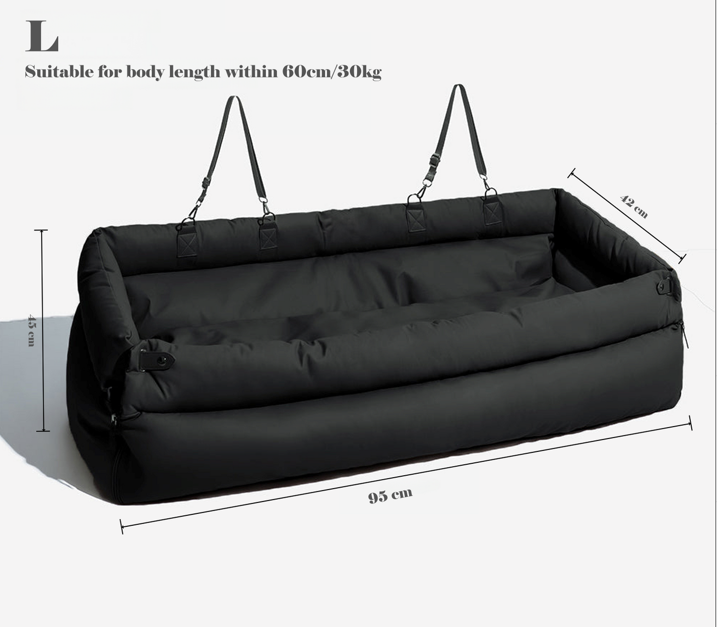 Stylish Three-In-One Pet Car Seat