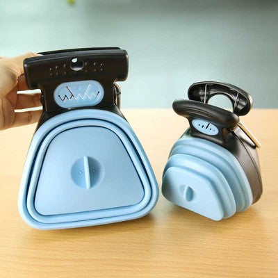 Dog Pet Travel Foldable Pooper Scooper With 1 Roll Decomposable bags Poop Scoop Clean Pick Up Excreta Cleaner Epacket Shipping - image 1