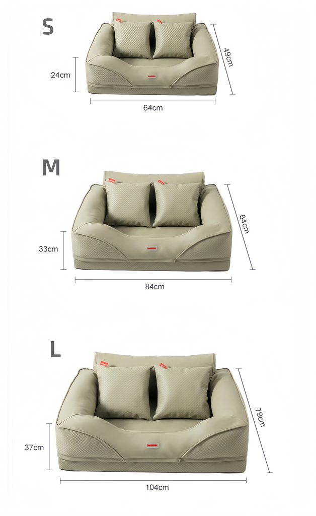 Premium Ergonomic Dog Sofa Bed - image 11