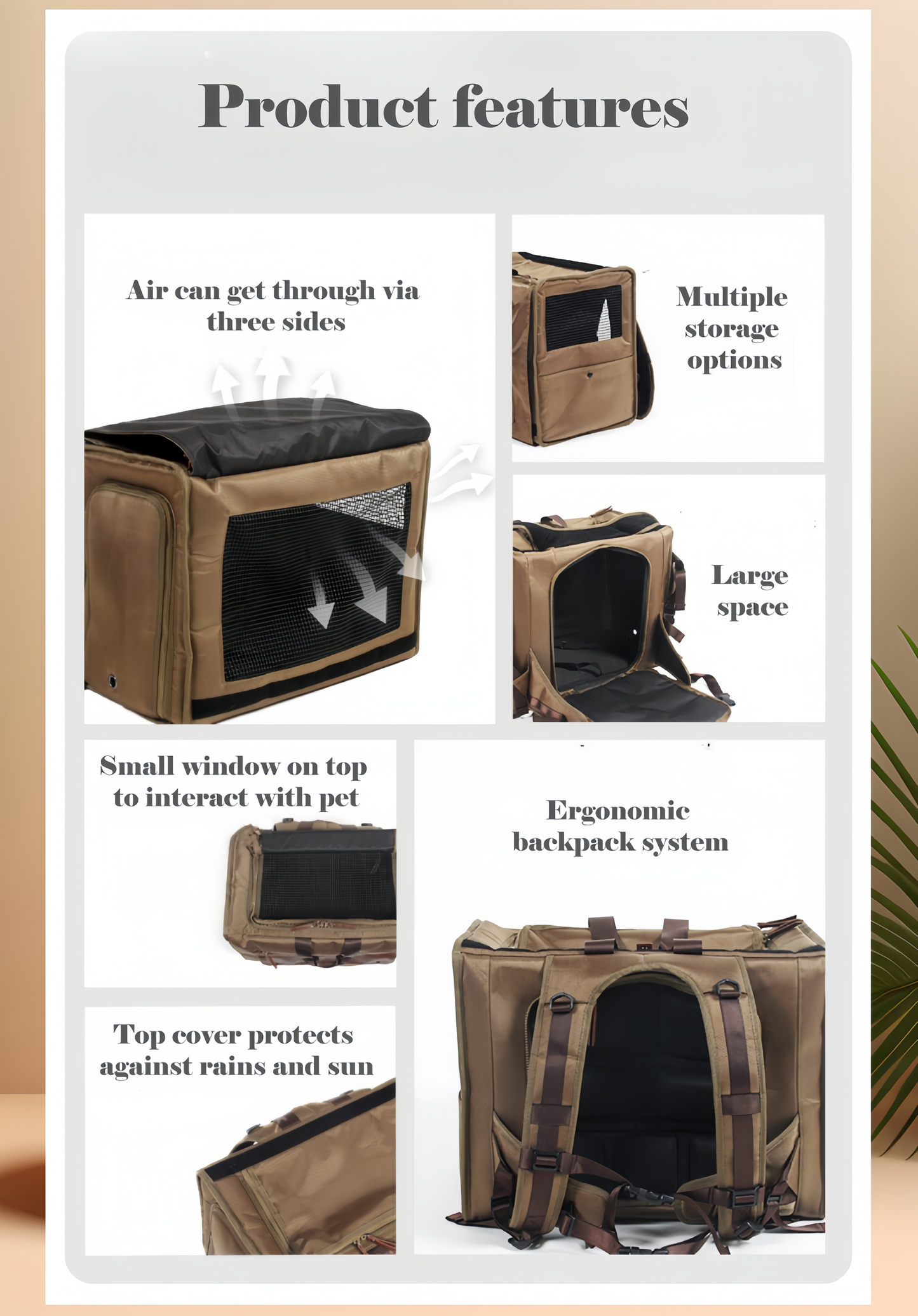 All-Season Multitravel Pet Carrier