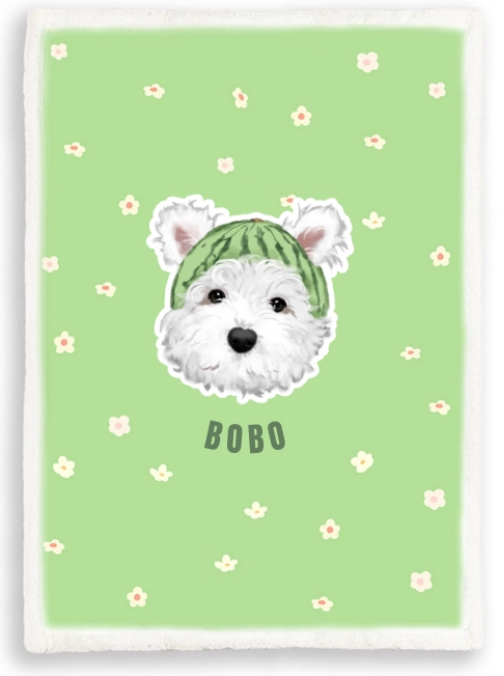 Customised Blanket – Premium Pet Bedding by Lusa Life