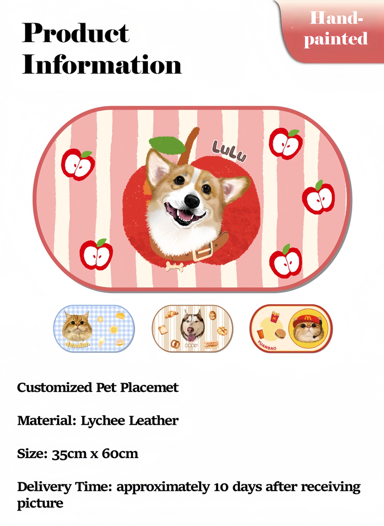 Personalised Pet Placemats | Durable Customized Placemats by Lusa Life - image 4