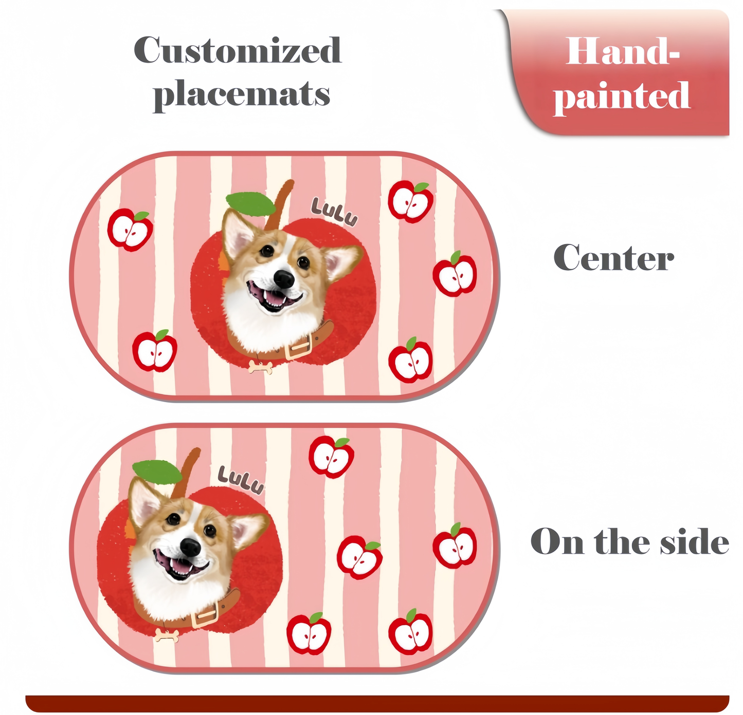 Personalised Pet Placemats | Durable Customized Placemats by Lusa Life