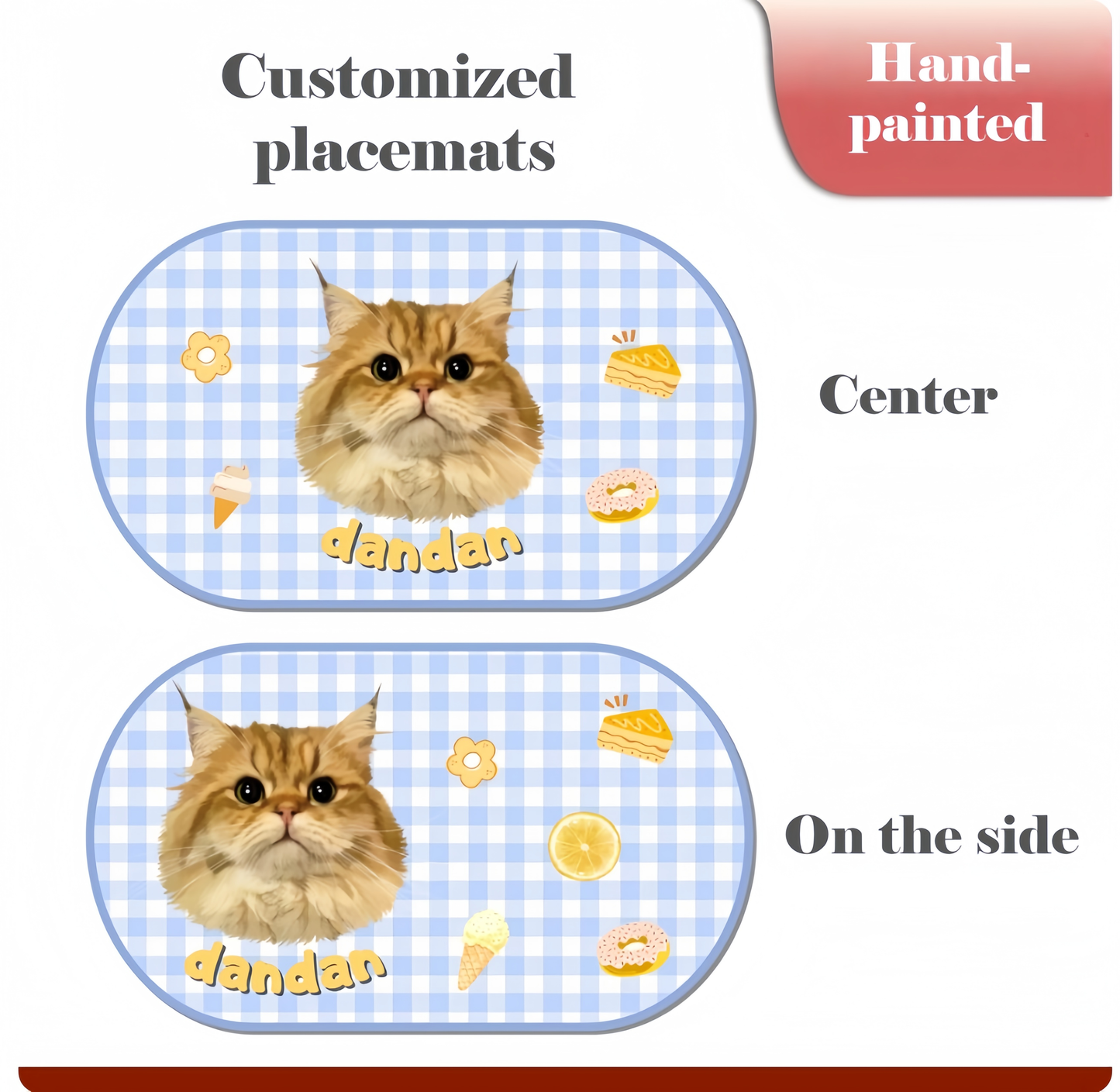 Personalised Pet Placemats | Durable Customized Placemats by Lusa Life