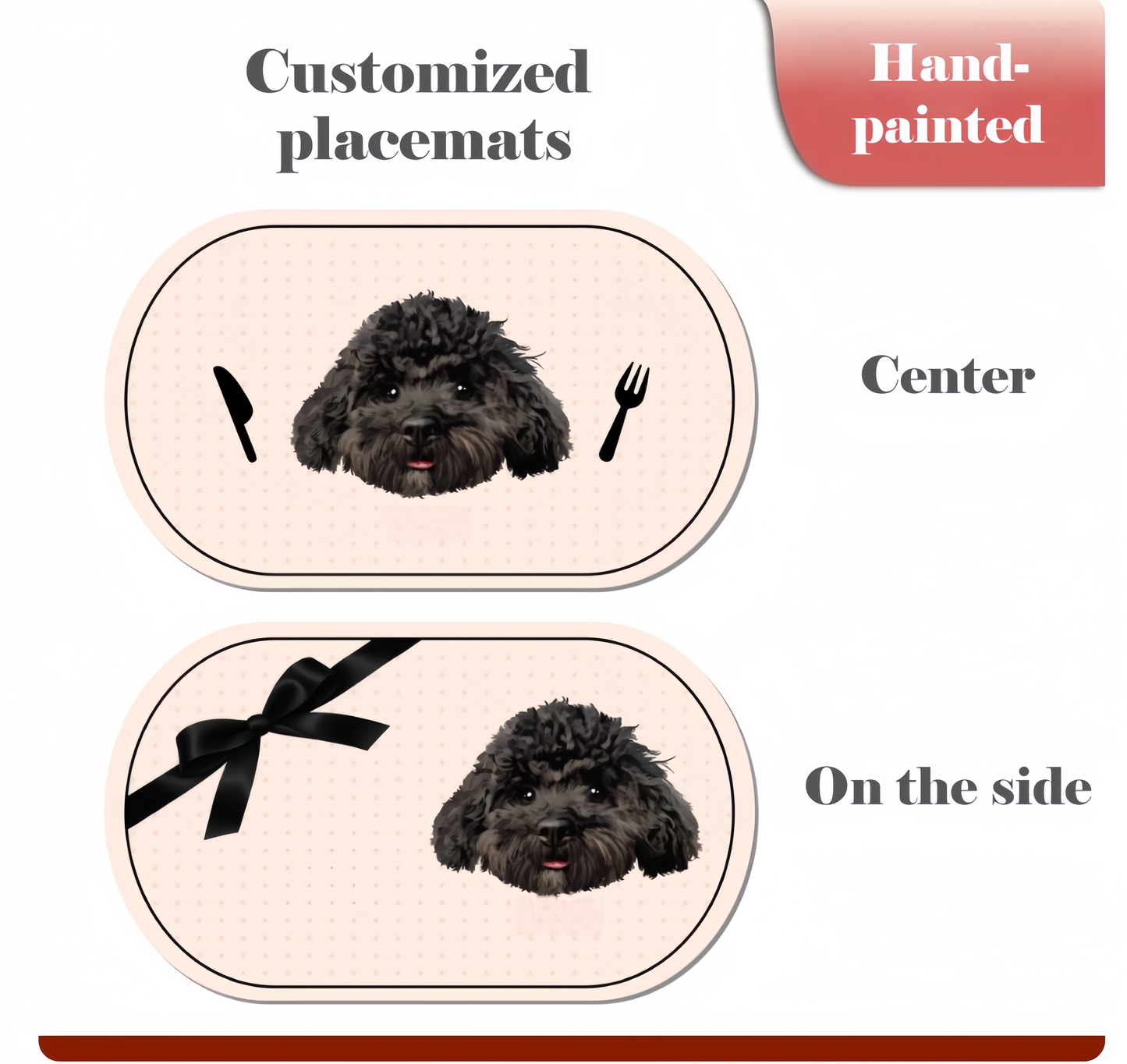 Personalised Pet Placemats | Durable Customized Placemats by Lusa Life