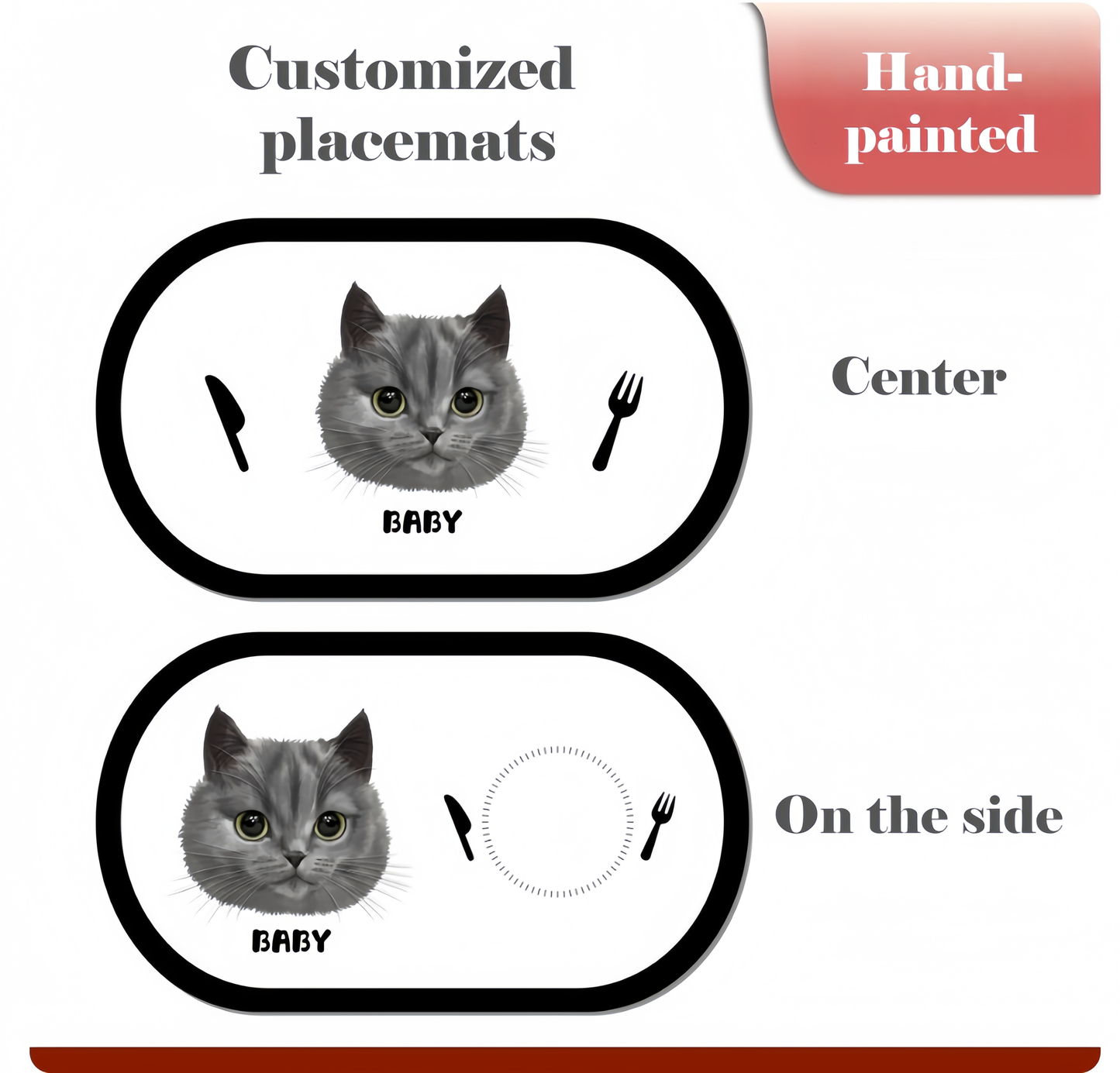 Personalised Pet Placemats | Durable Customized Placemats by Lusa Life