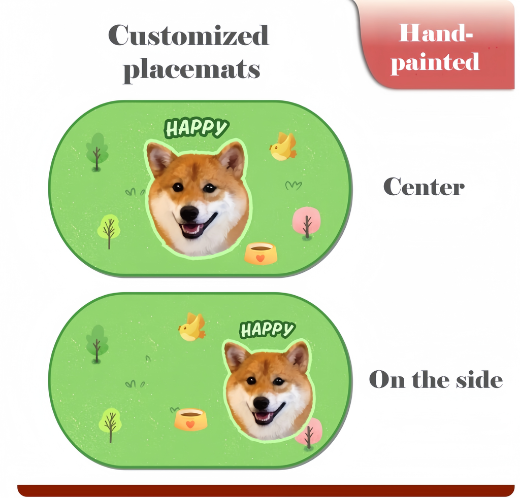 Personalised Pet Placemats | Durable Customized Placemats by Lusa Life - image 13