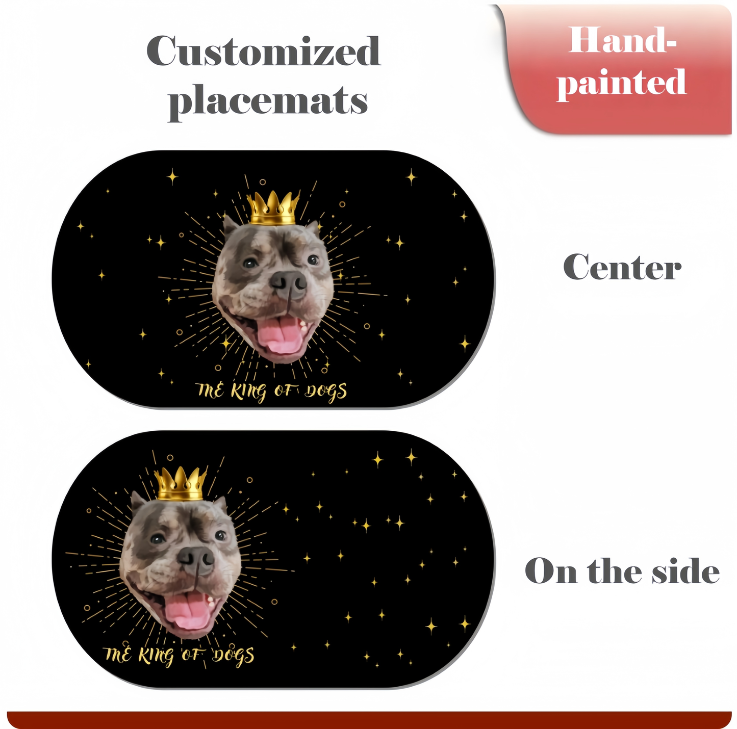 Personalised Pet Placemats | Durable Customized Placemats by Lusa Life