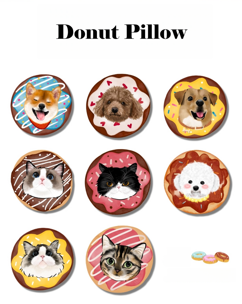 Customised Pet Pillow – Luxury Soft Plush Bed - image 1