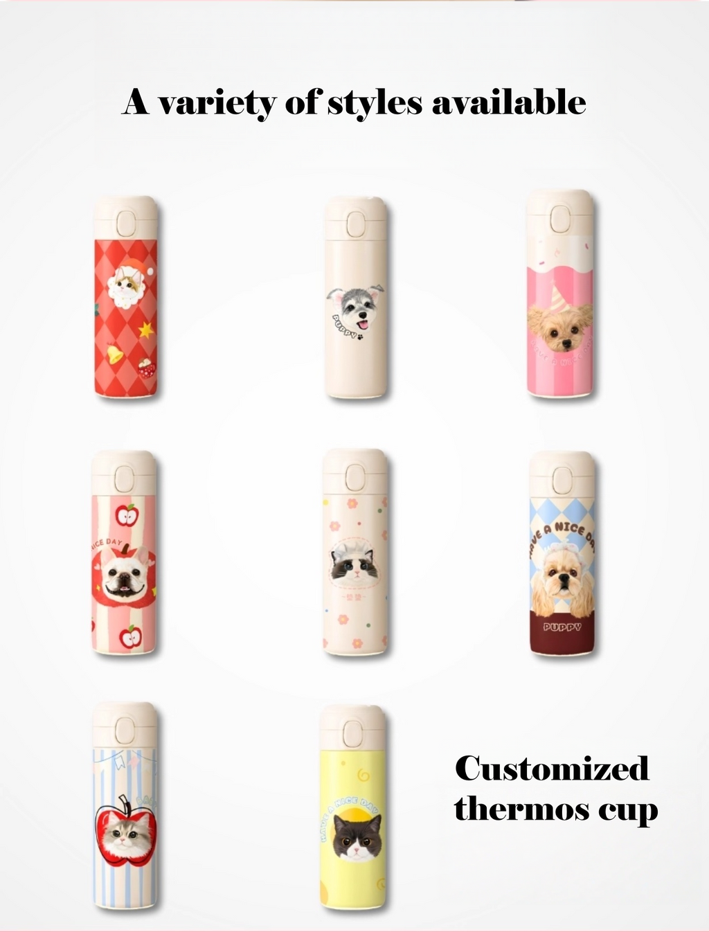 Customised Pet Bottle –  Stainless Steel Design - image 1