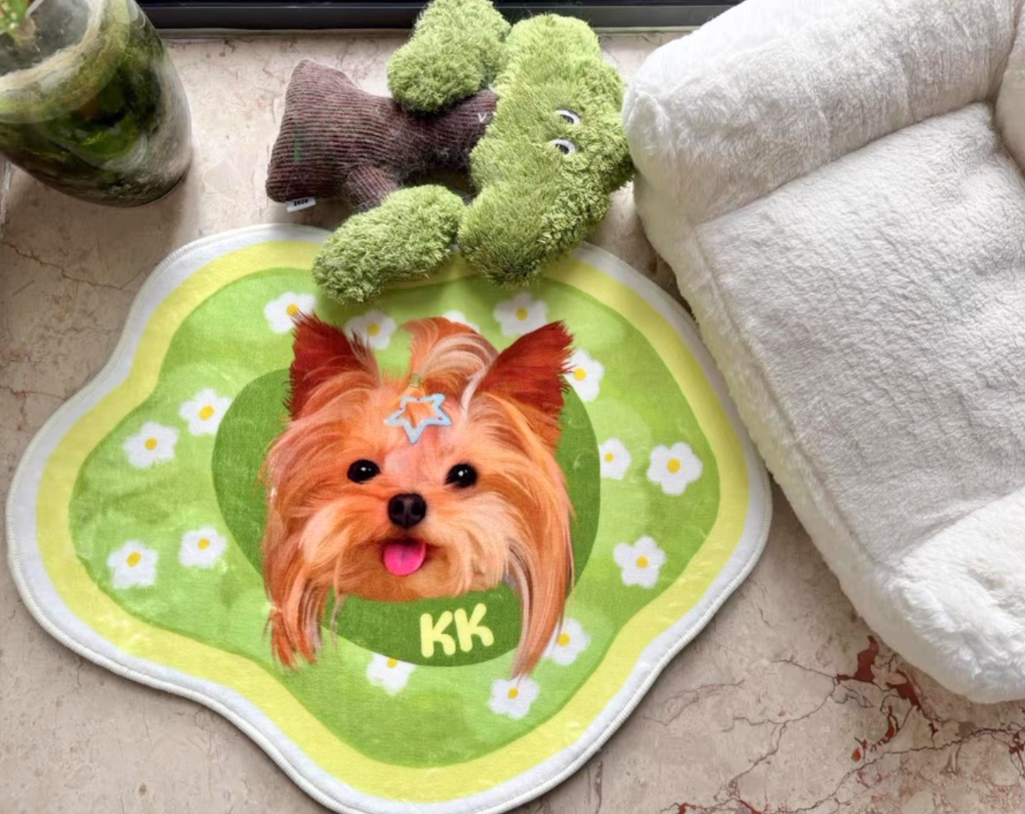 Customised Shaped Pet Carpet – Unique Design for Cats & Dogs