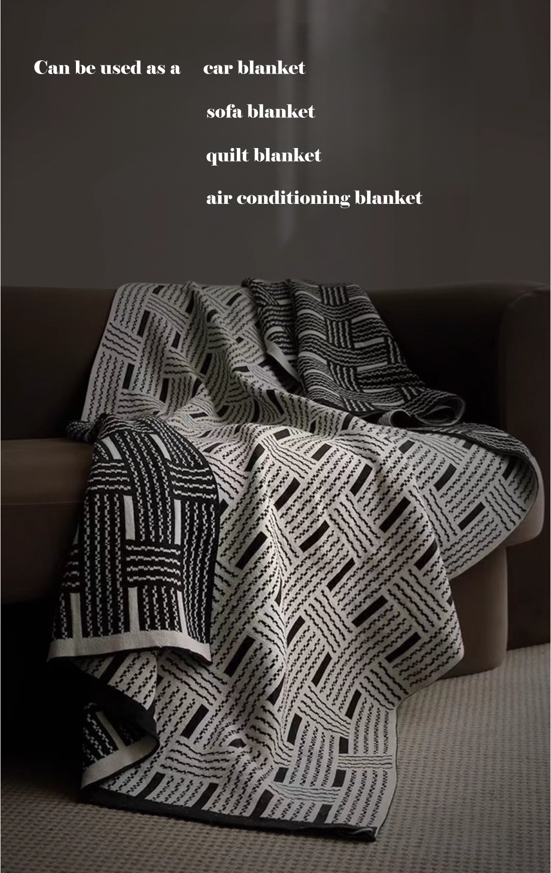 Mutipurpose sofa blanket