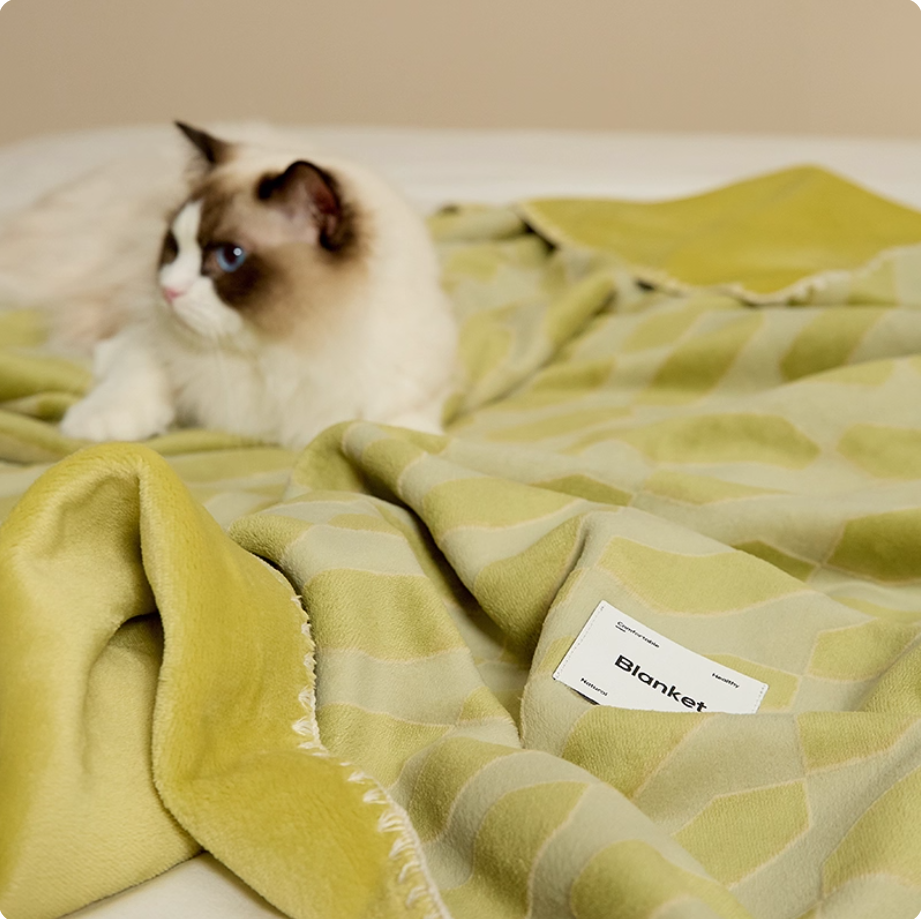 Cozy pets friendly blanket for sofa and bed