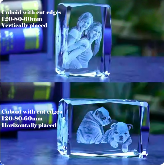 Customized crystal picture