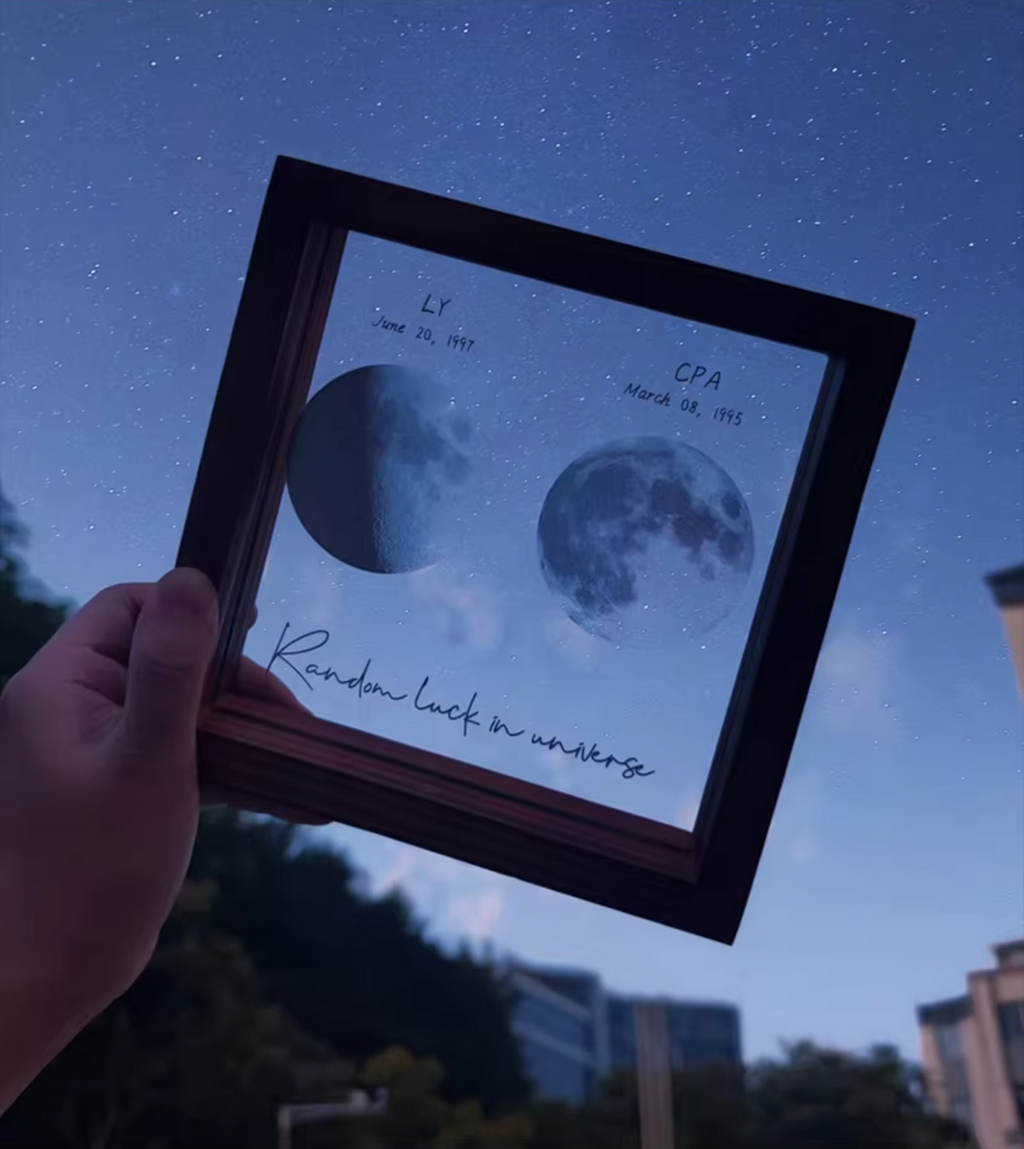 Customized your own moon of your birthday - image 9