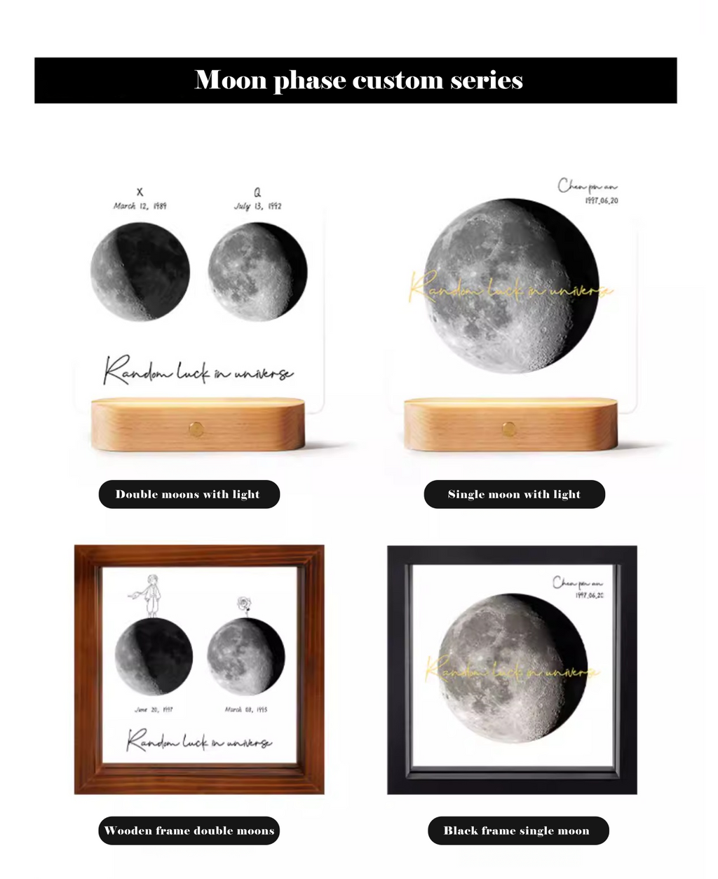 Customized your own moon of your birthday - image 15
