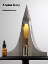 Concrete Hallgrimskirkja Modeled Aroma lamp