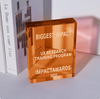 Customized High-Quality Crystal Book-Shaped Trophy
