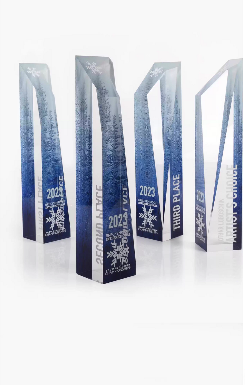 Crystal trophy customized - image 4