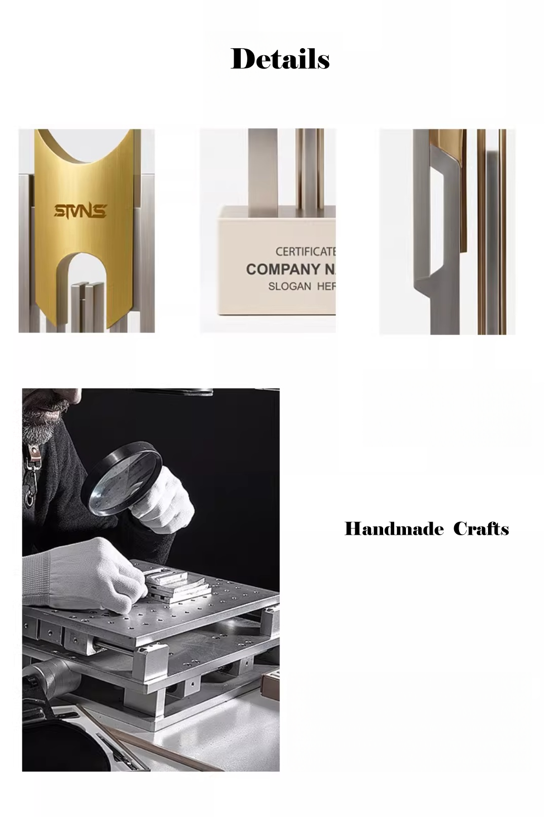 Zirconium Series Metal Trophies