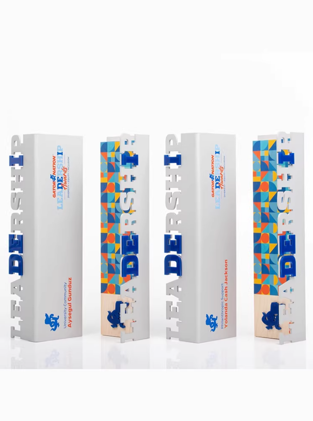 Custom-made 3D logo commemorative trophy by hand - image 2