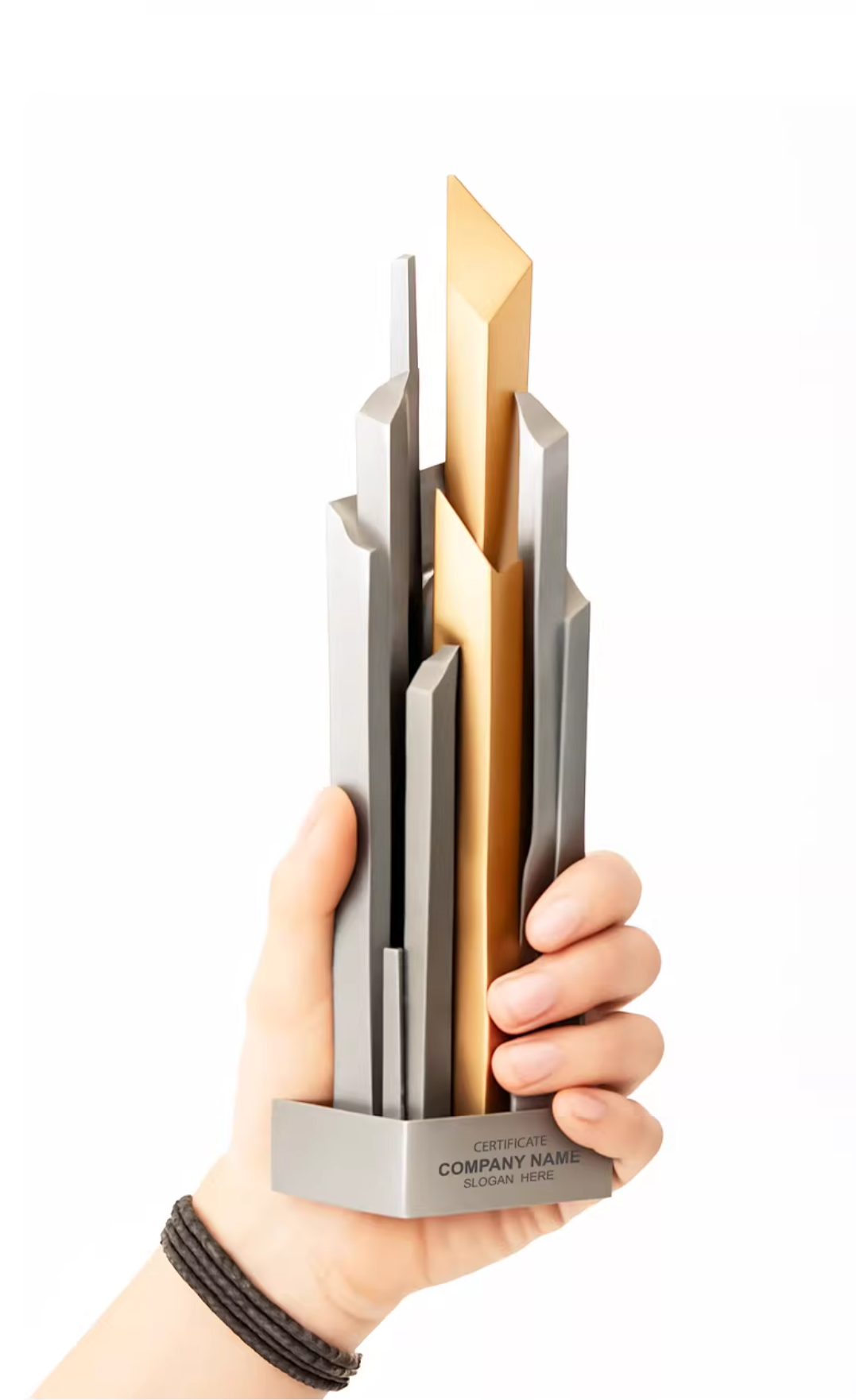 Custom high-end metal trophies