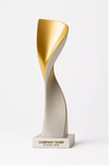 Customized High-Quality Zircon Trophy Wave Series