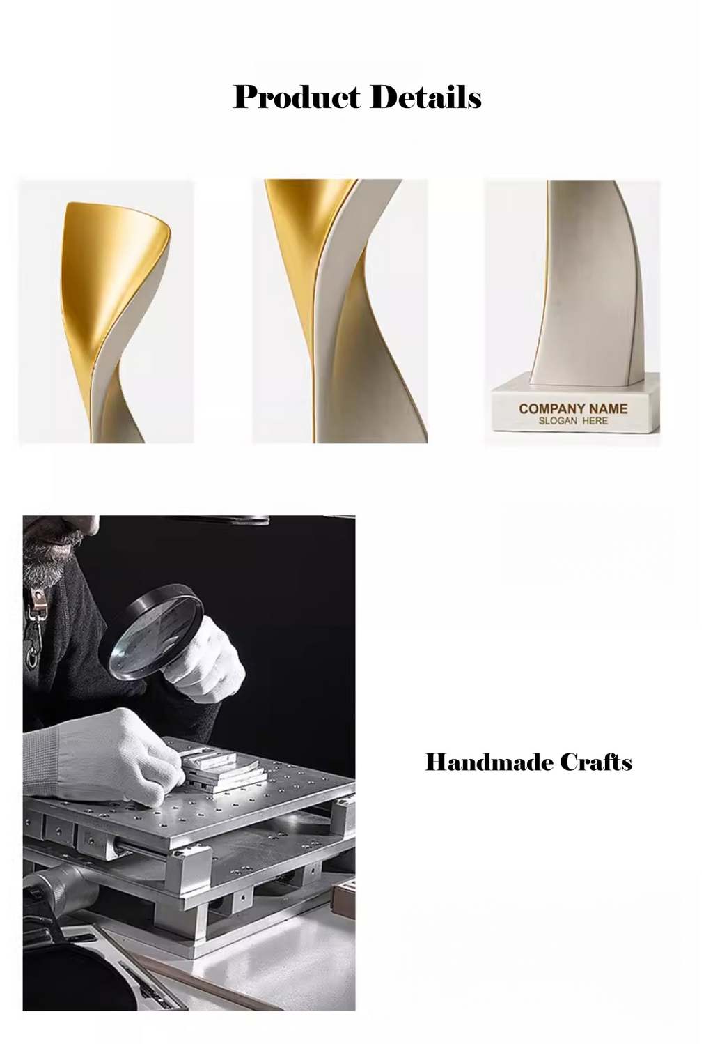 Custom-made logo commemorative trophy - image 4