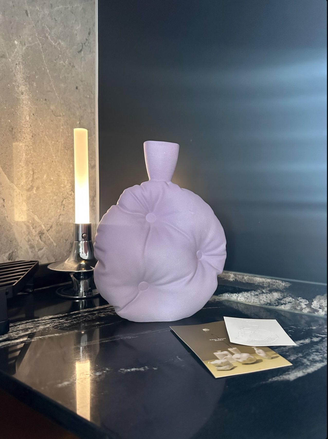 Ceramic Cookie Pillow Vase