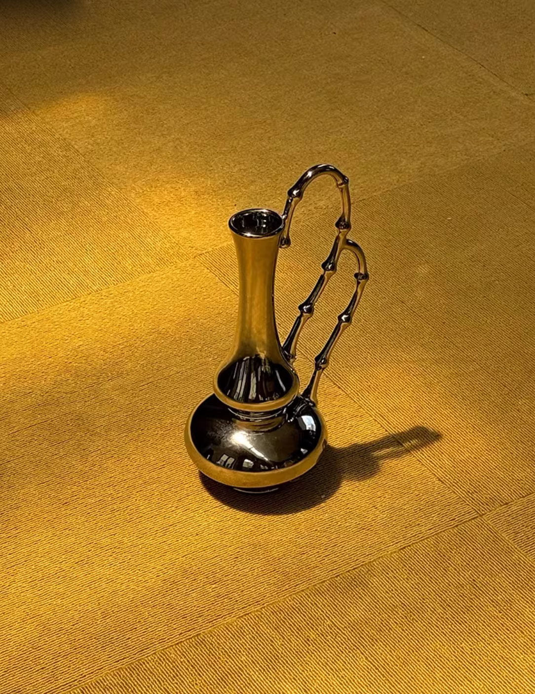 Electroplated Ceramic and Decorative Vase