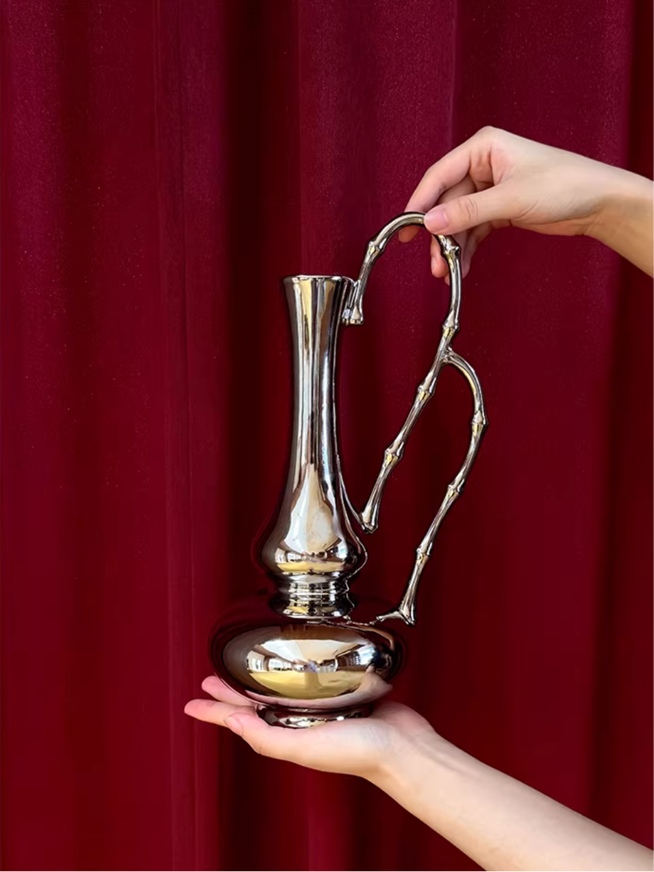 Electroplated Ceramic and Decorative Vase - image 13