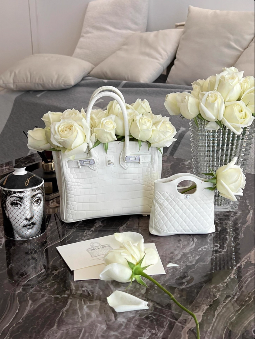'Hermes Birkin' Style Vase - image 6
