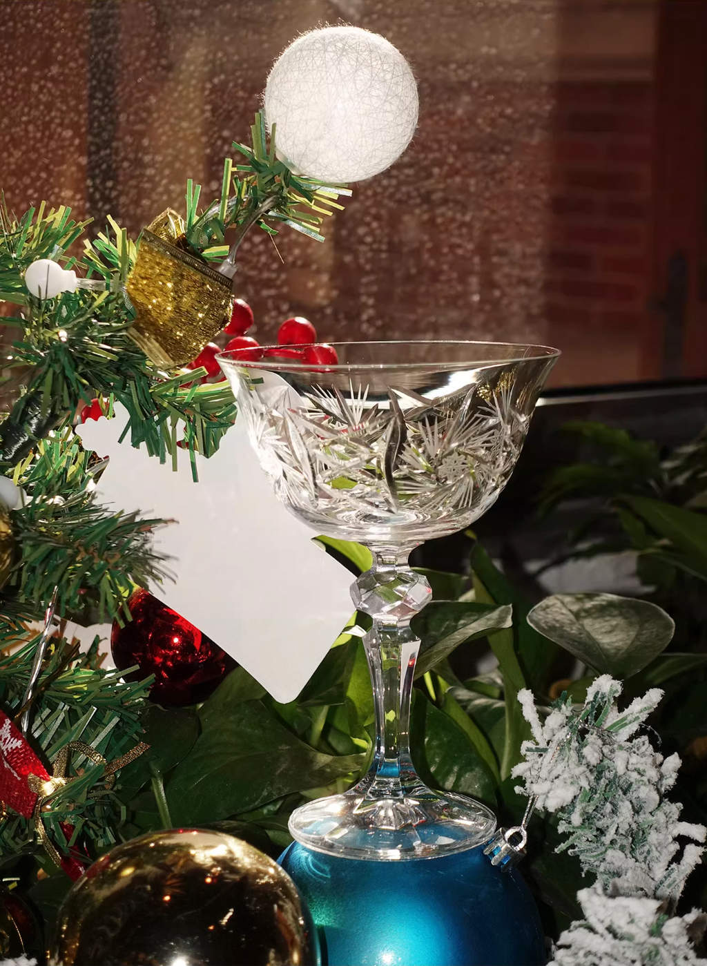 Customized Bohemian Star Series Crystal Wine Glasses 'Mason George' - image 4