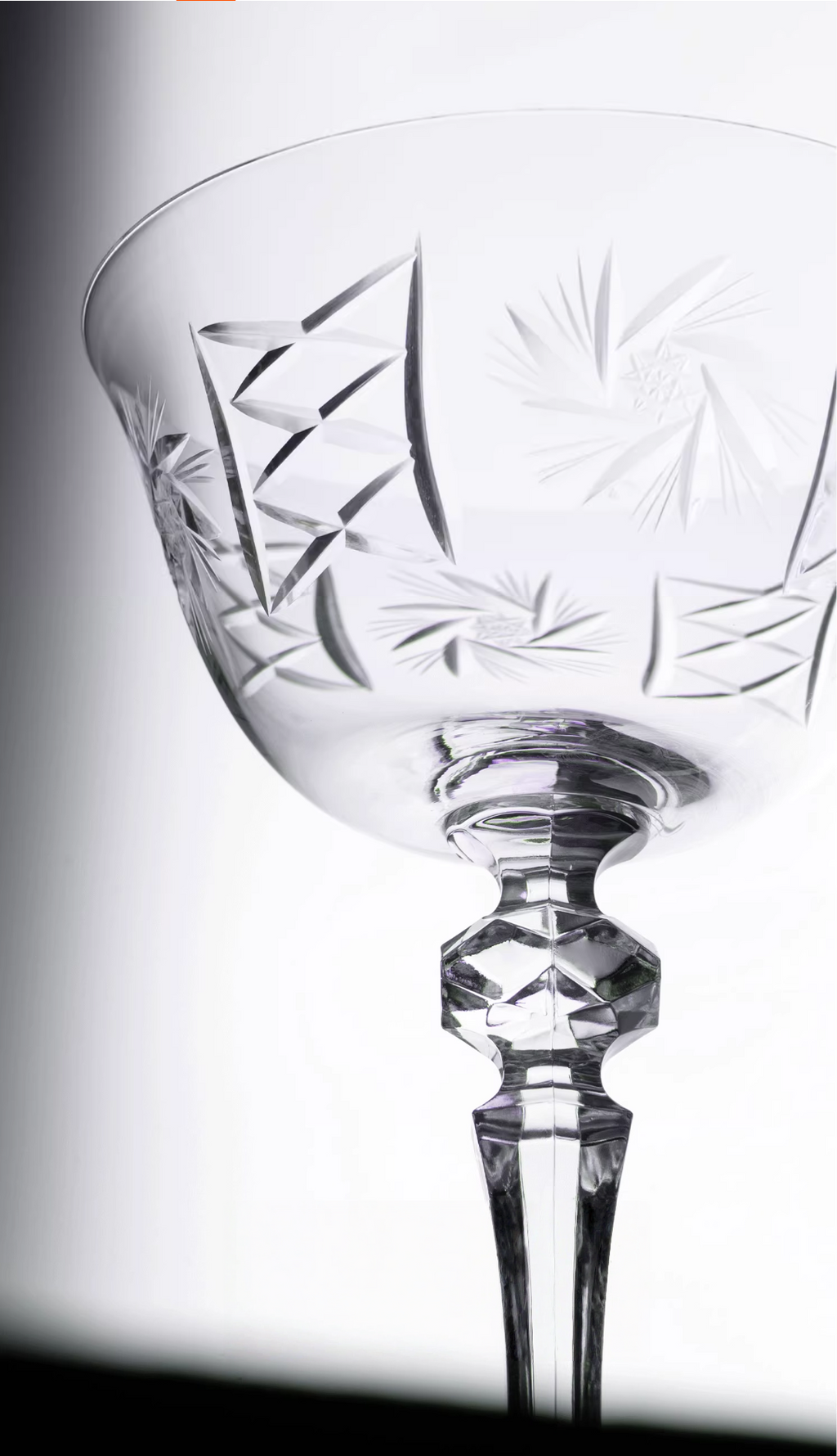 Customized Bohemian Star Series Crystal Wine Glasses 'Mason George' - image 3