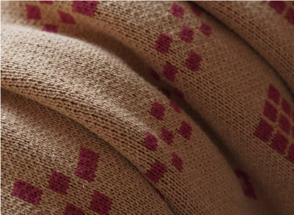 Tassel Cotton Knitted, All-Season Yarn Home Use & Sofa Blanket - image 11