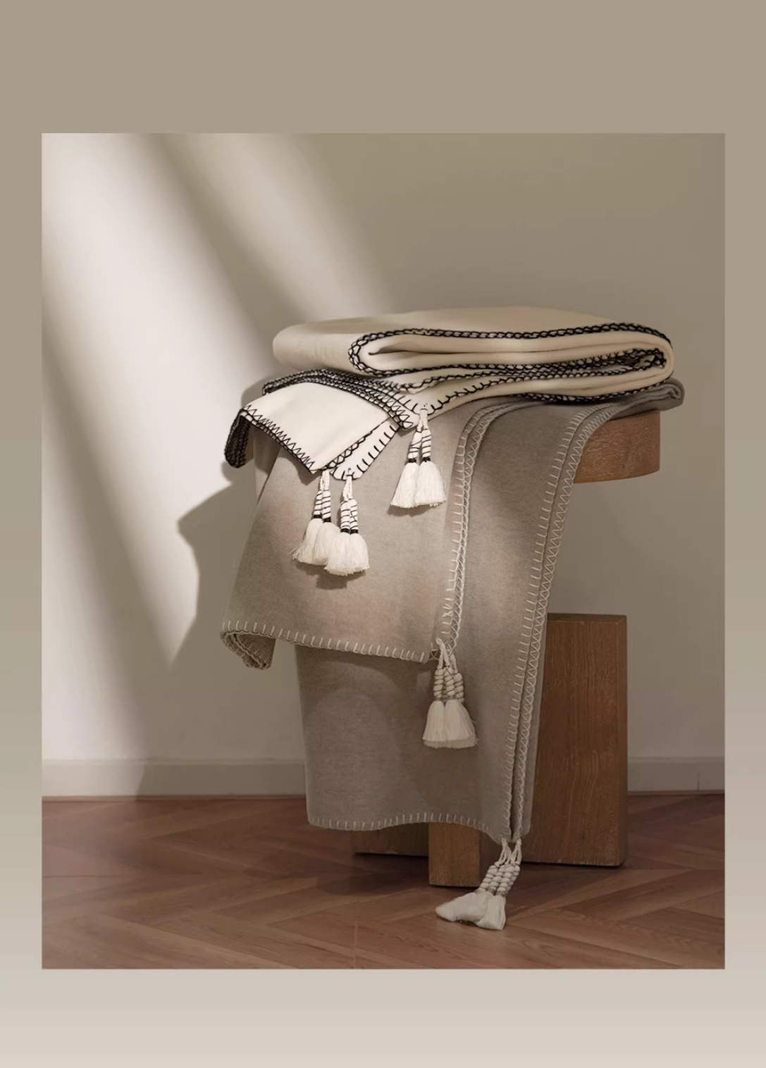 Tassel Home Use & Sofa Throw Blanket