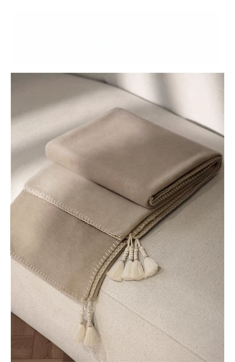 Tassel Home Use & Sofa Throw Blanket - image 8