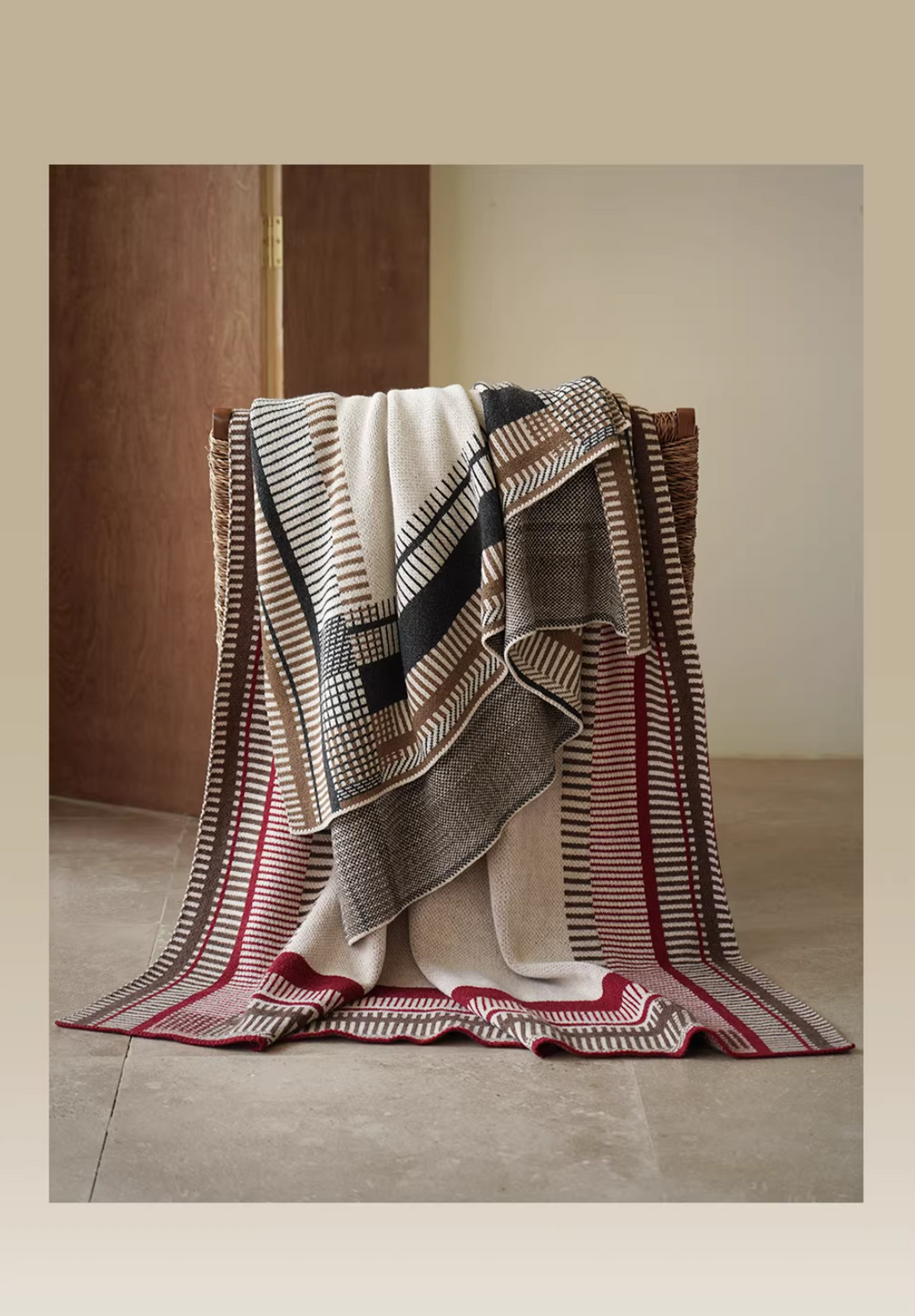 Premium Yarn Knitted, All-Seasons, Home Use & Sofa Throw Blanket - image 3