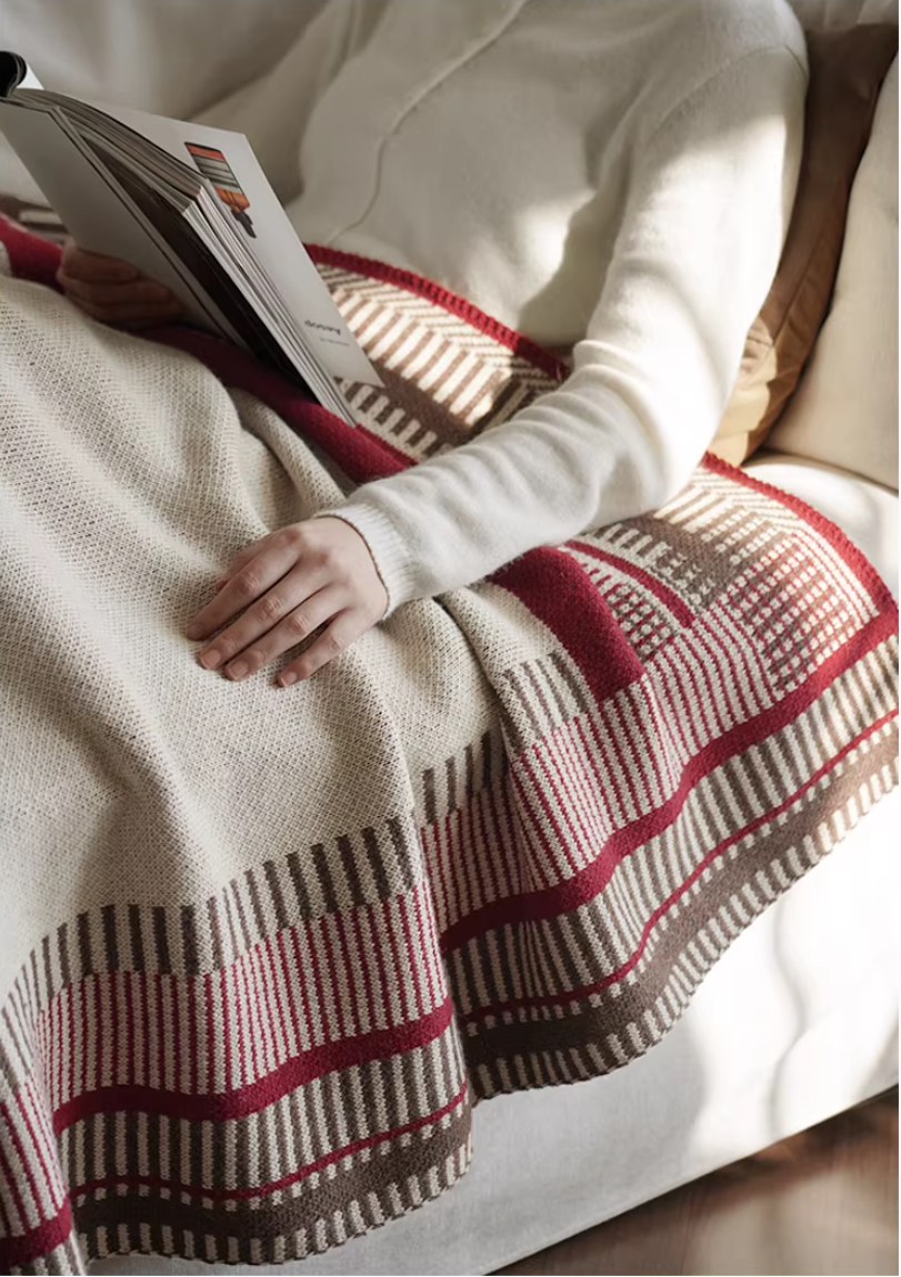 Premium Yarn Knitted, All-Seasons, Home Use & Sofa Throw Blanket - image 8