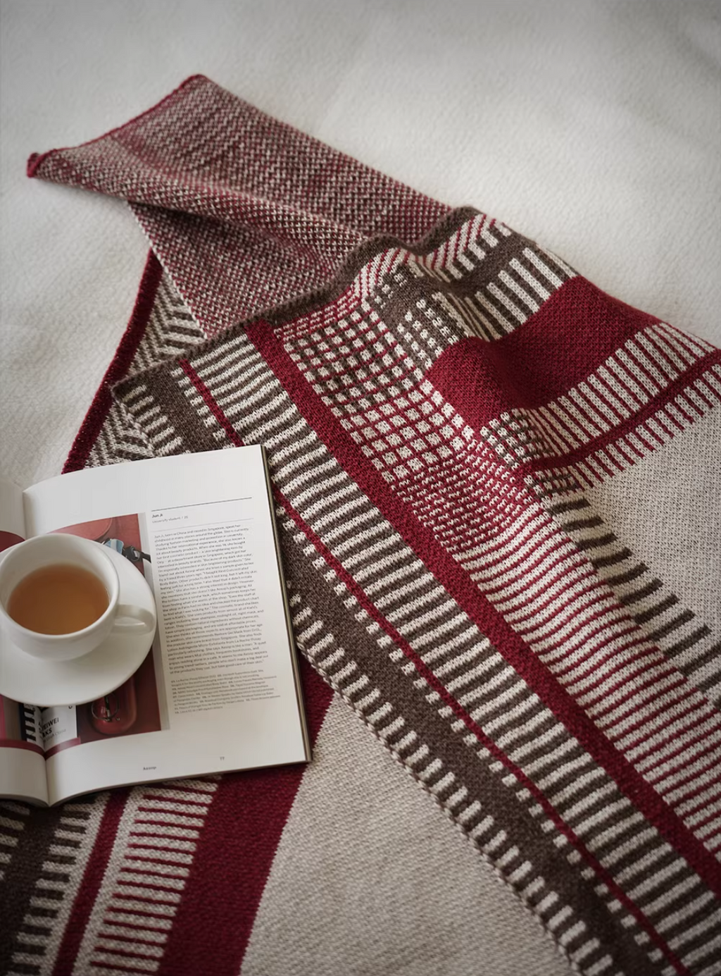 Premium Yarn Knitted, All-Seasons, Home Use & Sofa Throw Blanket - image 1
