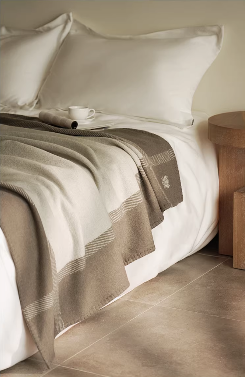 Pure Wool Wabi-Sabi Home Use & Sofa Throw Blanket
