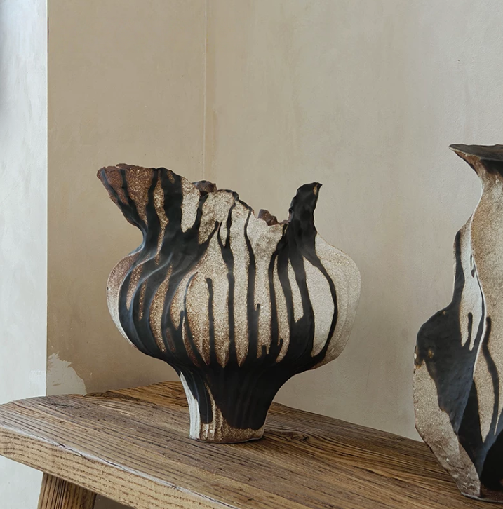 Black Rock Drip Glaze Vase - image 15
