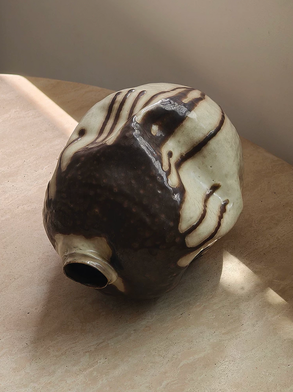 Natural Drip Glaze Ceramic Vase - image 15