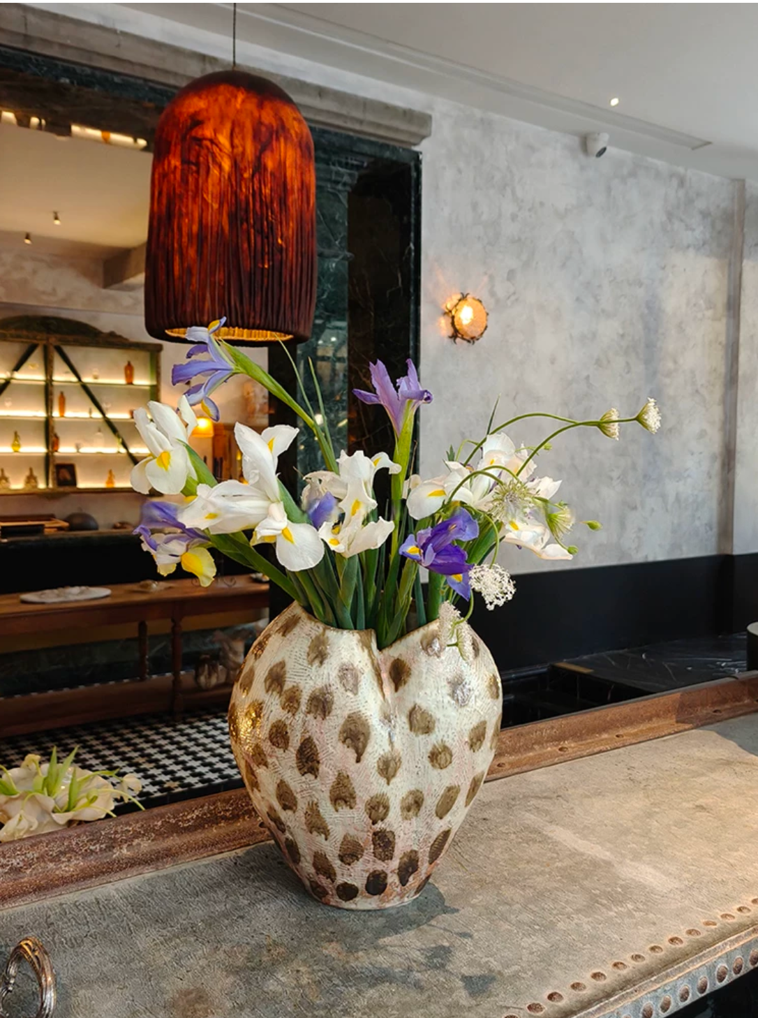Natural Drip Glaze Ceramic Vase