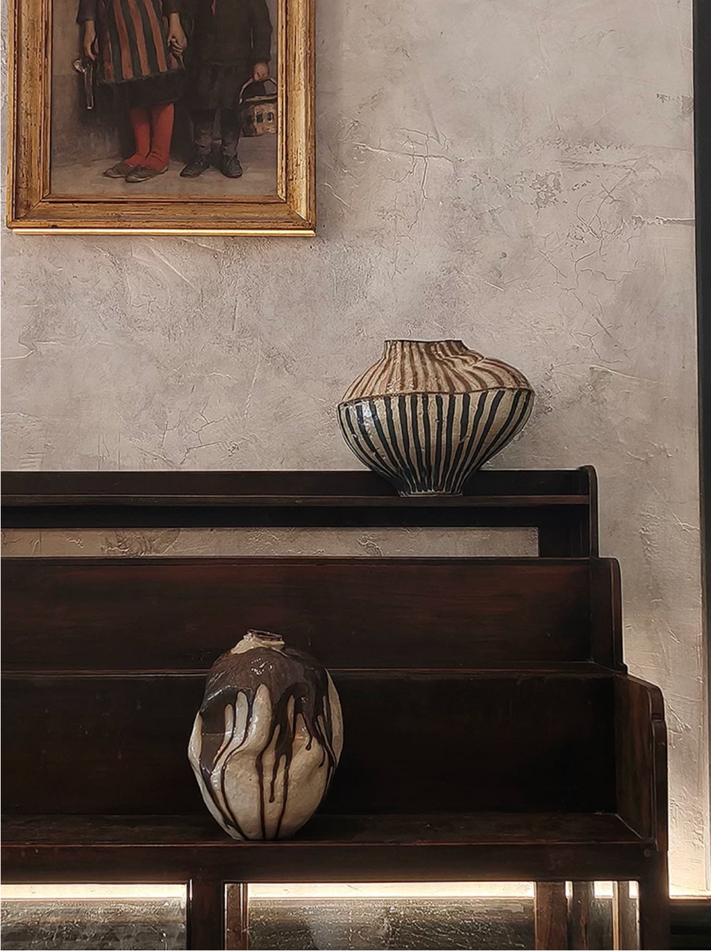 Natural Drip Glaze Ceramic Vase - image 6