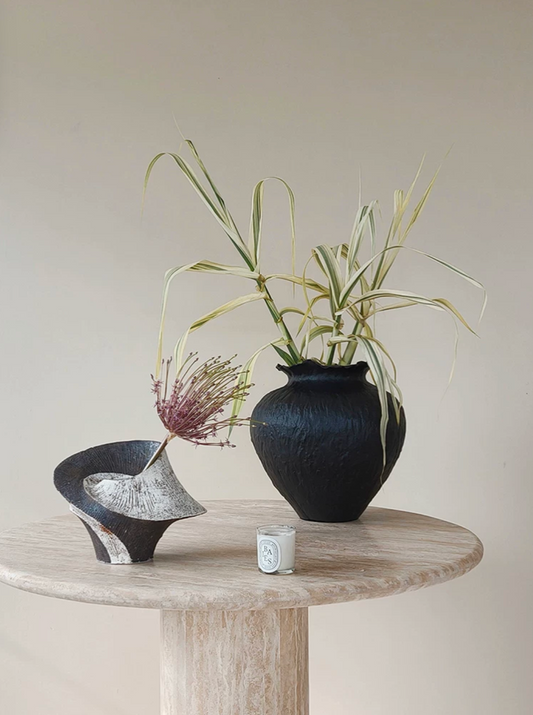 Abstract Sculptural Ceramic Vase